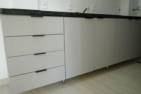 Cozinha e Área de Serviço de apartamento para alugar com 1 quarto, 30m² em Parque São Jorge, São Paulo