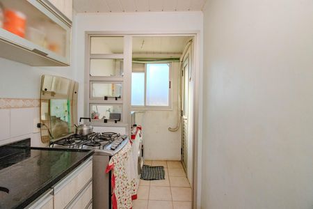 Cozinha e Área de Serviço de apartamento à venda com 1 quarto, 37m² em Farrapos, Porto Alegre