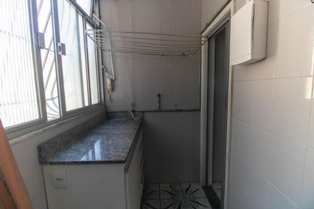 Área de Serviço de apartamento para alugar com 3 quartos, 90m² em Icaraí, Niterói