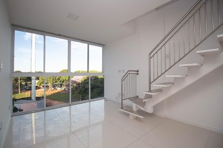 Sala de apartamento para alugar com 1 quarto, 80m² em Shcgn 703, Brasília