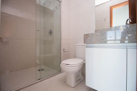 Banheiro Social de apartamento para alugar com 1 quarto, 80m² em Shcgn 703, Brasília