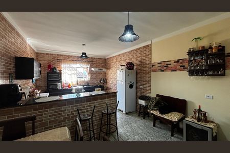 Cozinha de casa para alugar com 2 quartos, 80m² em Jardim do Mirante, Santo André