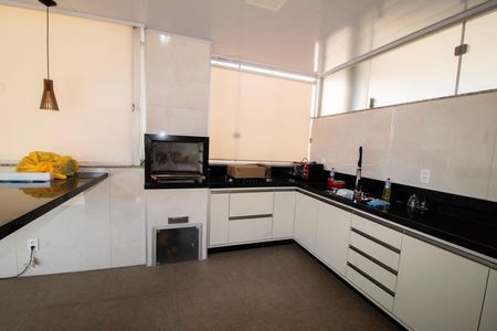Cobertura - Área Gourmet de apartamento à venda com 3 quartos, 180m² em Salgado Filho, Belo Horizonte