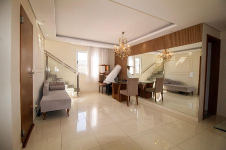 Sala de Estar  de apartamento à venda com 3 quartos, 180m² em Salgado Filho, Belo Horizonte