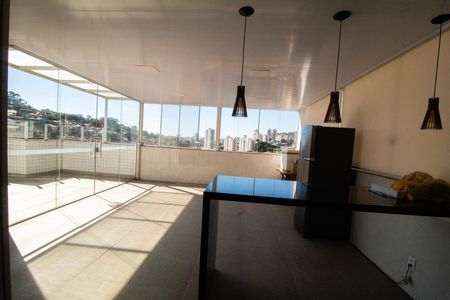 Cobertura - Área Gourmet de apartamento à venda com 3 quartos, 180m² em Salgado Filho, Belo Horizonte