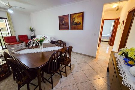 sala de apartamento para alugar com 2 quartos, 90m² em Vila Tupi, Praia Grande