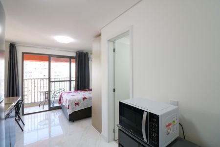 Studio de kitnet/studio para alugar com 1 quarto, 27m² em Santo Amaro, São Paulo