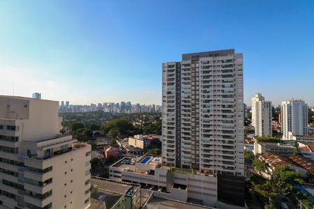 Varanda de kitnet/studio para alugar com 1 quarto, 27m² em Santo Amaro, São Paulo