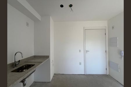 Cozinha de kitnet/studio à venda com 1 quarto, 22m² em Perdizes, São Paulo