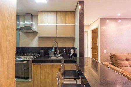 Cozinha de apartamento para alugar com 2 quartos, 50m² em Vila São Gabriel, Belo Horizonte