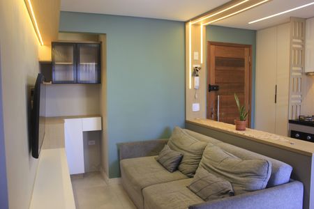 Sala  de apartamento para alugar com 2 quartos, 45m² em Vila Galvão, Guarulhos