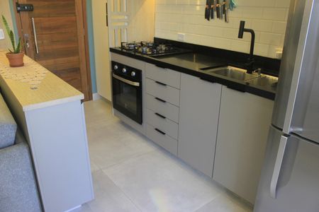 Cozinha  de apartamento para alugar com 2 quartos, 45m² em Vila Galvão, Guarulhos