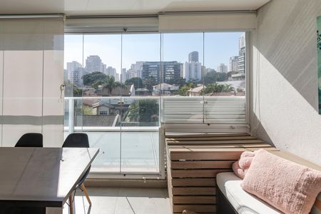 Apartamento para alugar com 42m², 1 quarto e 1 vaga Apartamento para alugar com 42m², 1 quarto e 1 vagaVaranda