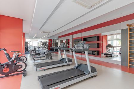 Apartamento para alugar com 42m², 1 quarto e 1 vaga Apartamento para alugar com 42m², 1 quarto e 1 vagaAcademia