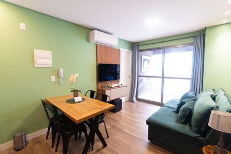 Sala/Cozinha de apartamento para alugar com 1 quarto, 35m² em Vila Guarani, São Paulo