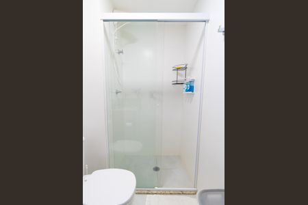 Banheiro da Suíte de apartamento para alugar com 1 quarto, 35m² em Vila Guarani, São Paulo