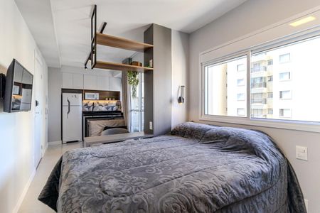 Studio para alugar com 25m², 1 quarto e sem vaga Studio para alugar com 25m², 1 quarto e sem vagaQuarto