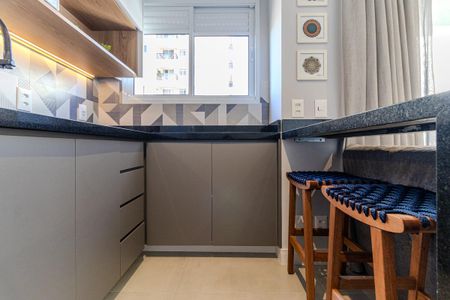Studio para alugar com 25m², 1 quarto e sem vaga Studio para alugar com 25m², 1 quarto e sem vagaCozinha