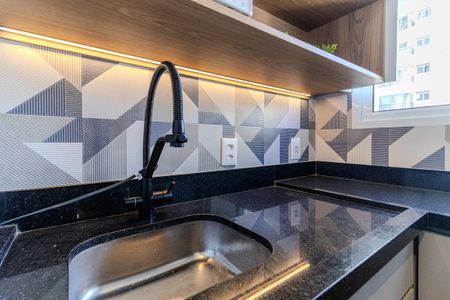 Studio para alugar com 25m², 1 quarto e sem vaga Studio para alugar com 25m², 1 quarto e sem vagaCozinha