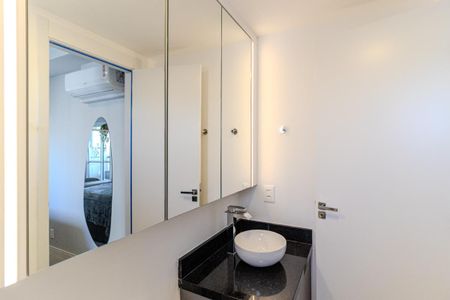 Studio para alugar com 25m², 1 quarto e sem vaga Studio para alugar com 25m², 1 quarto e sem vagaBanheiro