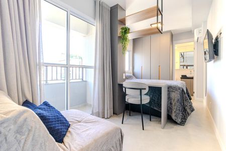 Studio para alugar com 25m², 1 quarto e sem vaga Studio para alugar com 25m², 1 quarto e sem vagaSala