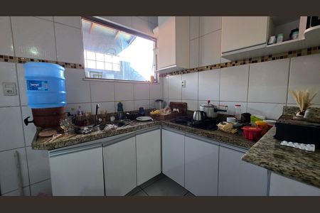 Cozinha - Armários de casa à venda com 3 quartos, 121m² em Novo Santos Dumont, Lagoa Santa