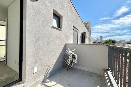 Varanda 2 da Suíte 3 de casa de condomínio à venda com 3 quartos, 137m² em Vila Monte Alegre, São Paulo