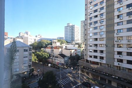 Vista da Janela de kitnet/studio para alugar com 1 quarto, 24m² em Independência, Porto Alegre