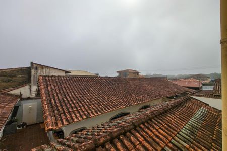Vista da sala  de apartamento para alugar com 1 quarto, 56m² em Maracanã, Praia Grande