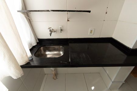 Área de Serviço de apartamento para alugar com 2 quartos, 48m² em Vila Hortência, Sorocaba
