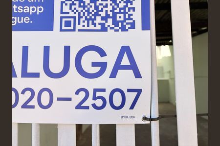 Casa para alugar com 30m², 2 quartos e 1 vagaPlaquinha instalada COD BYIK-286