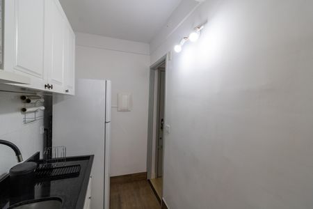 Studio à venda com 32m², 1 quarto e sem vagaCozinha