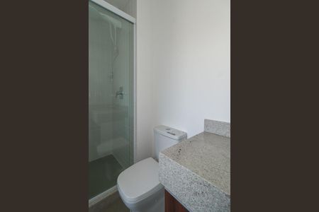 Banheiro da Suíte de apartamento para alugar com 1 quarto, 37m² em Jardim do Salso, Porto Alegre