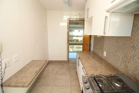 Cozinha de apartamento à venda com 3 quartos, 113m² em Santo Agostinho, Belo Horizonte
