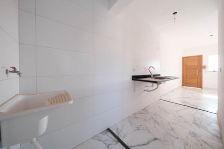 Sala/Cozinha de apartamento para alugar com 2 quartos, 53m² em Cidade Patriarca, São Paulo