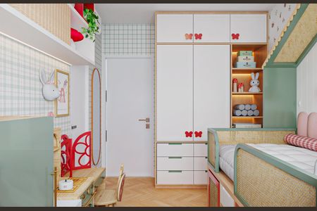 Apartamento à venda com 177m², 3 quartos e 2 vagas Apartamento à venda com 177m², 3 quartos e 2 vagasQuarto