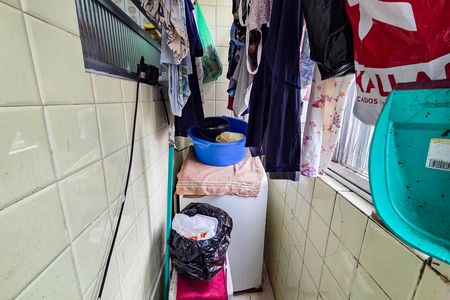 Área de Serviço de apartamento para alugar com 2 quartos, 67m² em Vila Tupi, Praia Grande