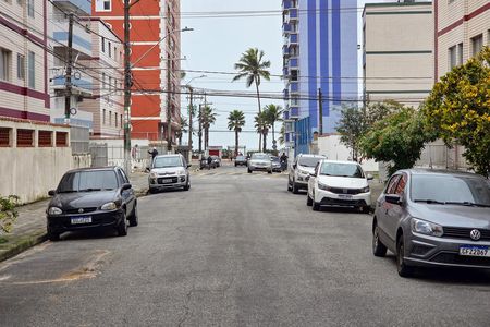 Vista da Rua de apartamento para alugar com 2 quartos, 67m² em Vila Tupi, Praia Grande