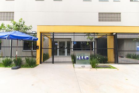 Apartamento para alugar com 43m², 2 quartos e 1 vagaFachada e portaria