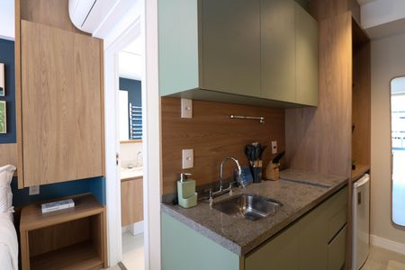 Studio para alugar com 25m², 1 quarto e sem vaga Studio para alugar com 25m², 1 quarto e sem vagaStudio