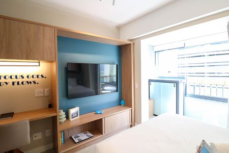 Studio para alugar com 25m², 1 quarto e sem vaga Studio para alugar com 25m², 1 quarto e sem vagaStudio