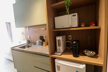 Studio de kitnet/studio para alugar com 1 quarto, 25m² em Brooklin, São Paulo