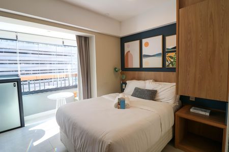 Studio para alugar com 25m², 1 quarto e sem vaga Studio para alugar com 25m², 1 quarto e sem vagaStudio