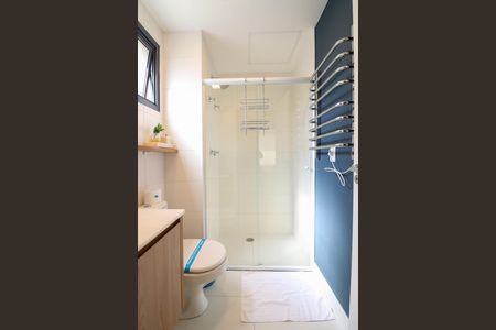 Studio para alugar com 25m², 1 quarto e sem vaga Studio para alugar com 25m², 1 quarto e sem vagaBanheiro