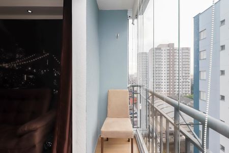 Varanda da Sala de apartamento à venda com 2 quartos, 49m² em Parada Xv de Novembro, São Paulo