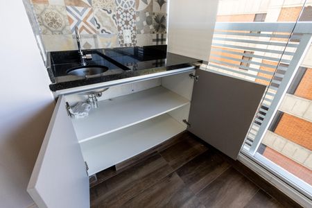 Apartamento à venda com 45m², 1 quarto e 1 vagaVaranda