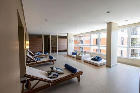 Apartamento à venda com 45m², 1 quarto e 1 vagaSpa