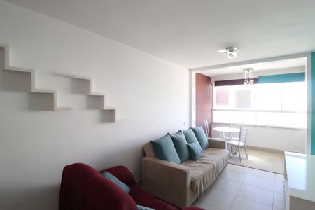 Sala de apartamento para alugar com 2 quartos, 74m² em Patrimônio, Uberlândia