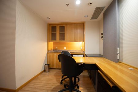 Cozinha de kitnet/studio para alugar com 1 quarto, 80m² em Asa Norte, Brasília