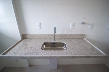 Cozinha de apartamento para alugar com 1 quarto, 37m² em Jardim Portal da Colina, Sorocaba